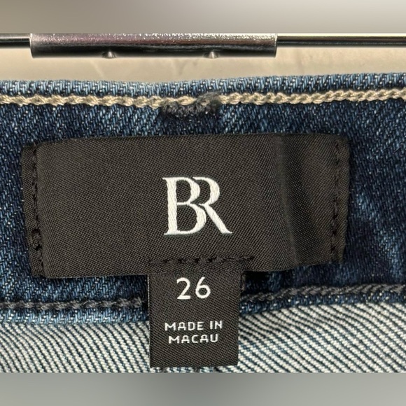 Banana Republic Dark Wash Blue Denim Classic High Rise‎ Skinny Jeans 26 0640 - Picture 4 of 8